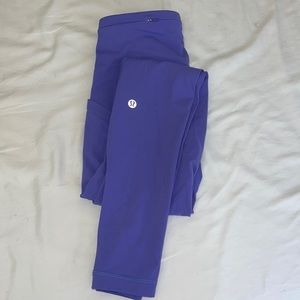 Size 2 wild indigo lululemon leggings 25”